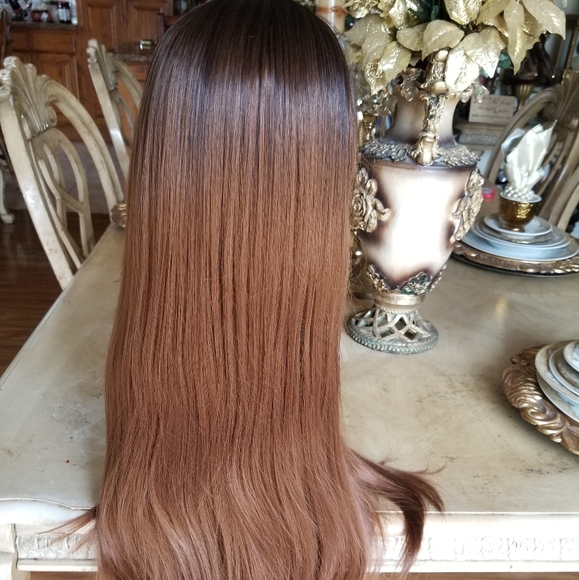 Ombre Brown Full Wig